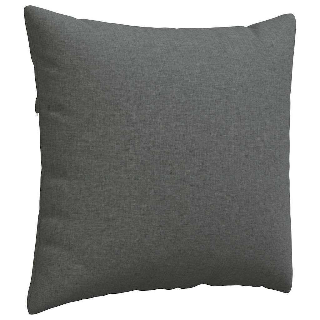Jastučići za sofu 2 pcs Tamno siva 50 x 50 cm tkanina