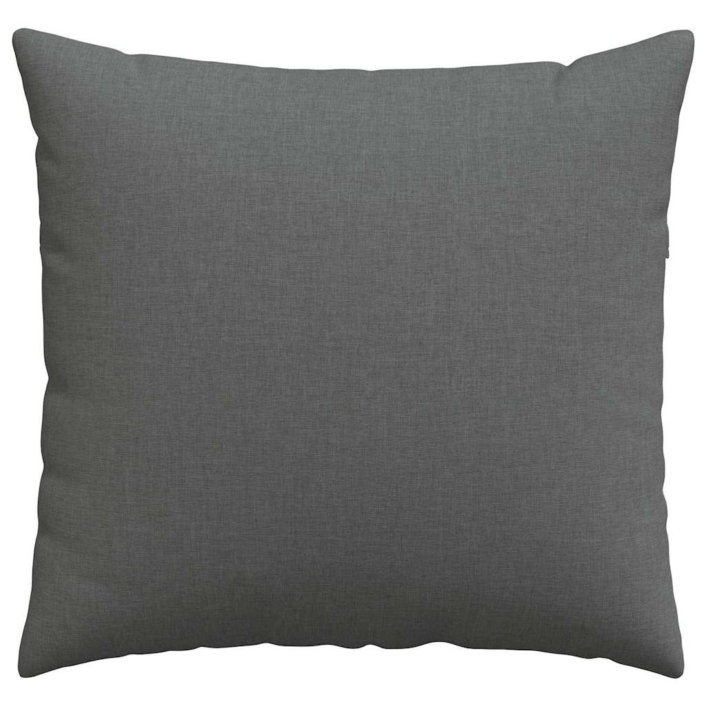 Jastučići za sofu 2 pcs Tamno siva 50 x 50 cm tkanina