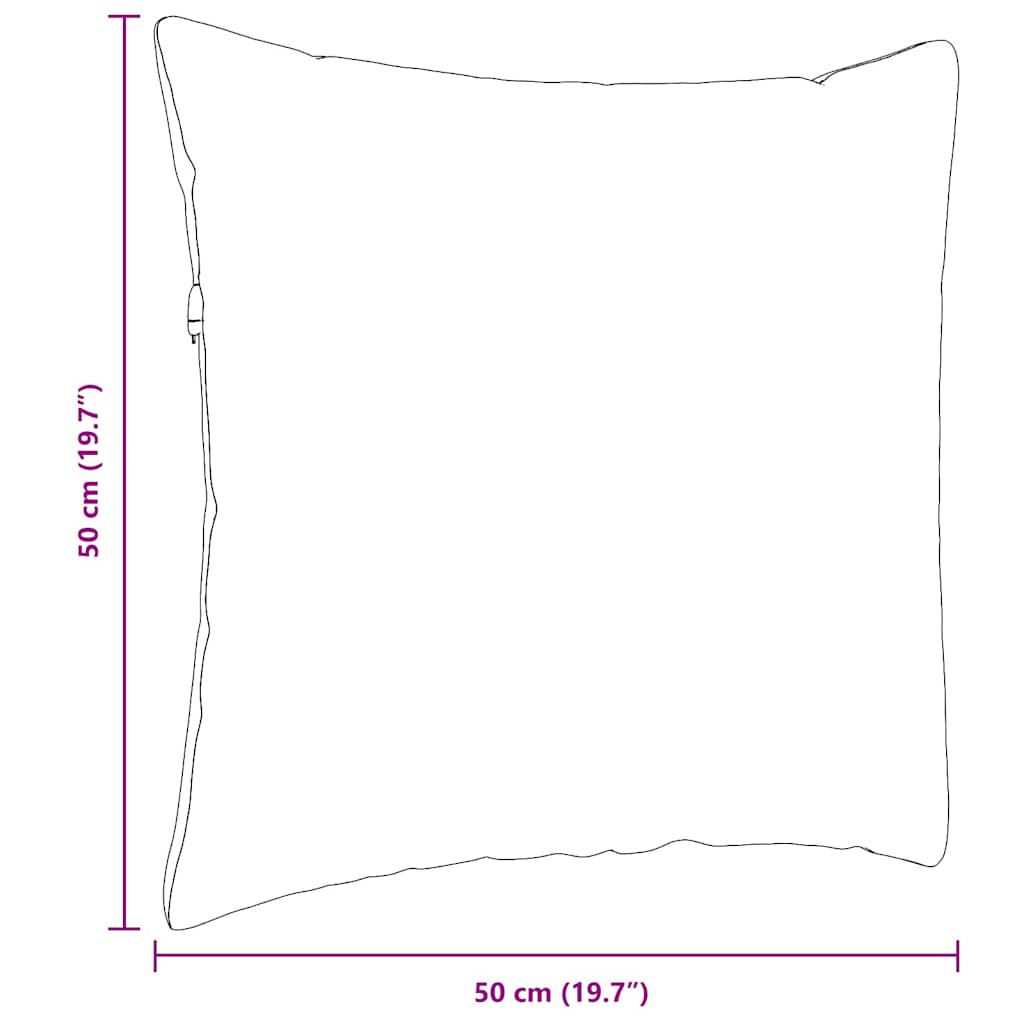 Jastučići za sofu 2 pcs Vinska crvena 50 x 50 cm tkanina