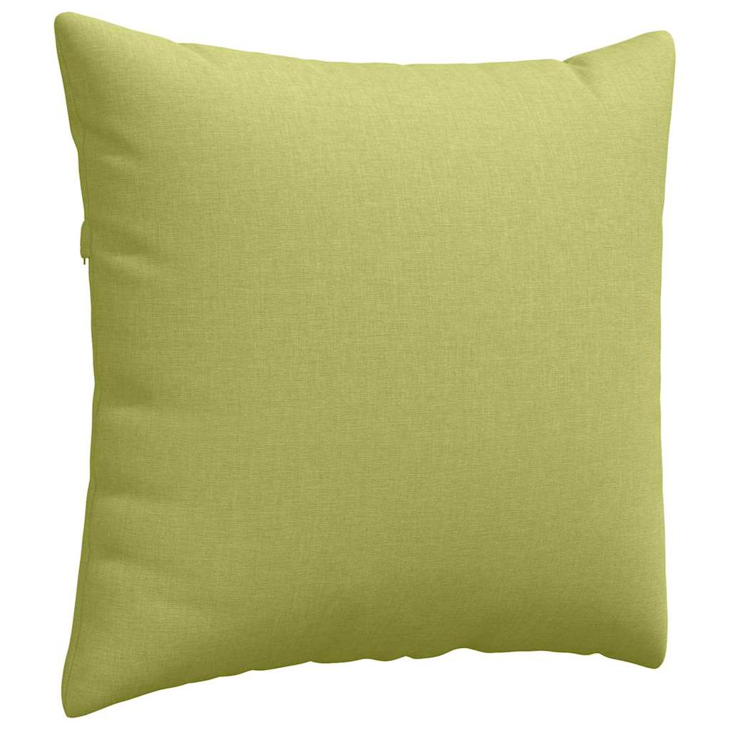 Jastučići za sofu 2 pcs Svijetlo zelena 50 x 50 cm tkanina