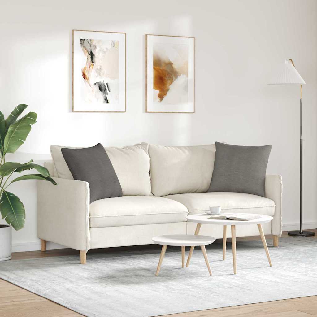 Jastučići za sofu 2 pcs Svijetlo siva 50 x 50 cm