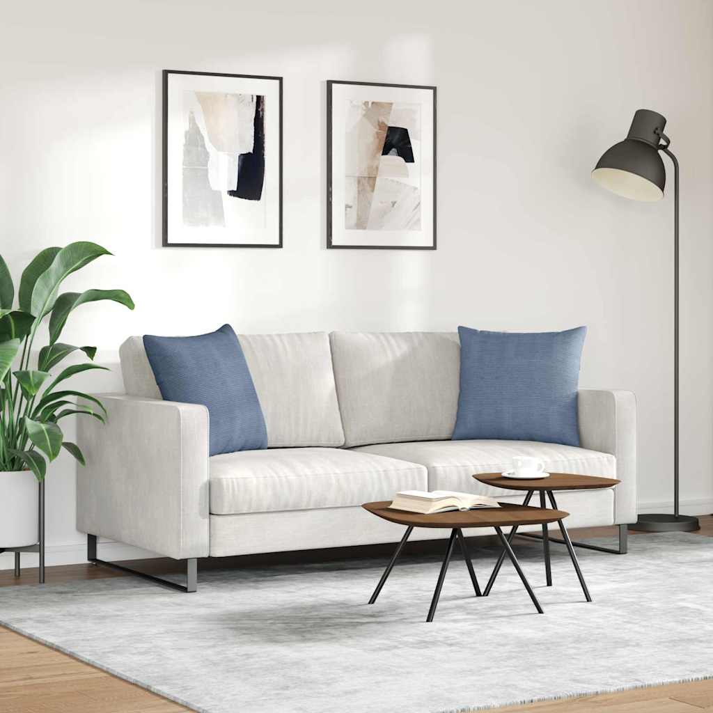 Jastučići za sofu 2 pcs Plava 50 x 50 cm Kordura tekstil