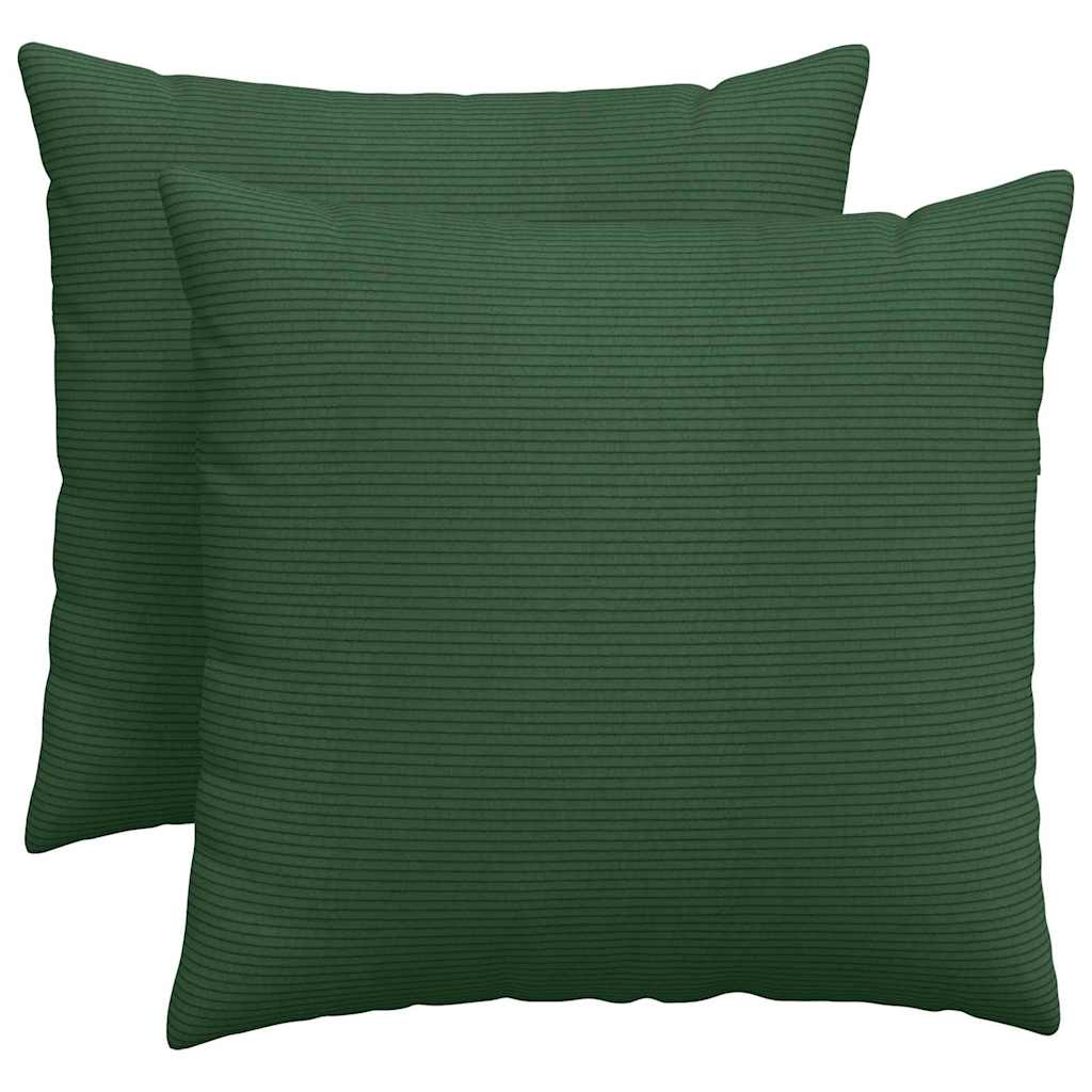 Jastučići za sofu 2 pcs Tamnozelena 50 x 50 cm Kordura tekstil