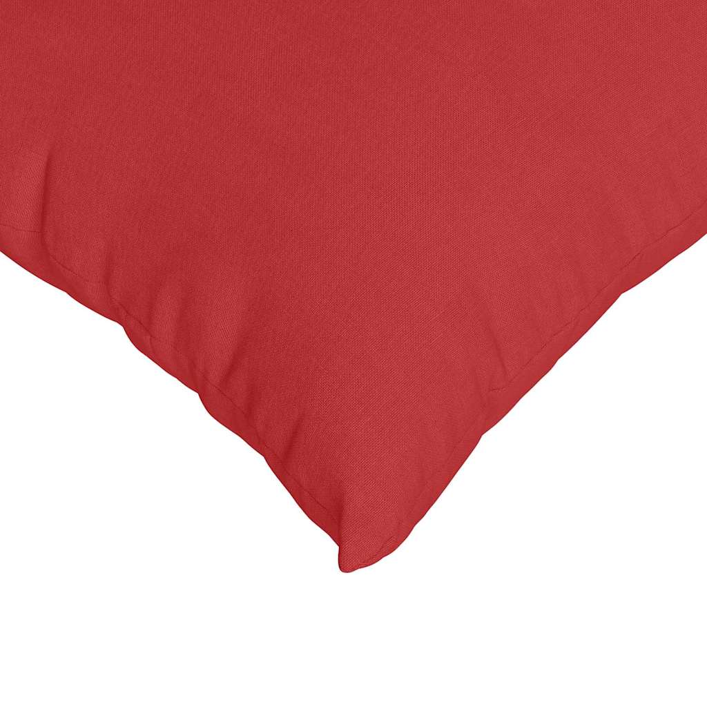 Jastučići za sofu 2 pcs Crvena 60 x 60 cm tkanina