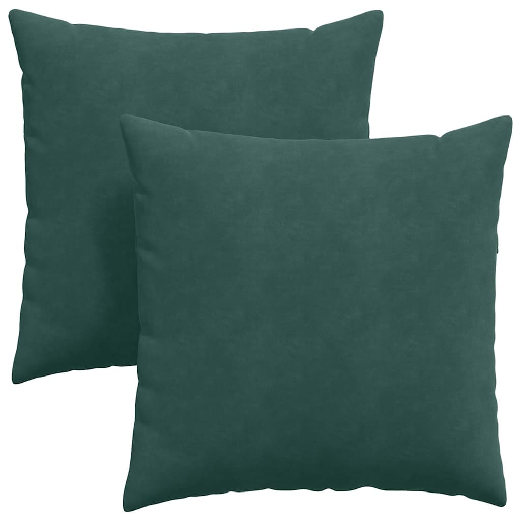 Jastučići za sofu 2 pcs Tamnozelena 60 x 60 cm Kordura tekstil