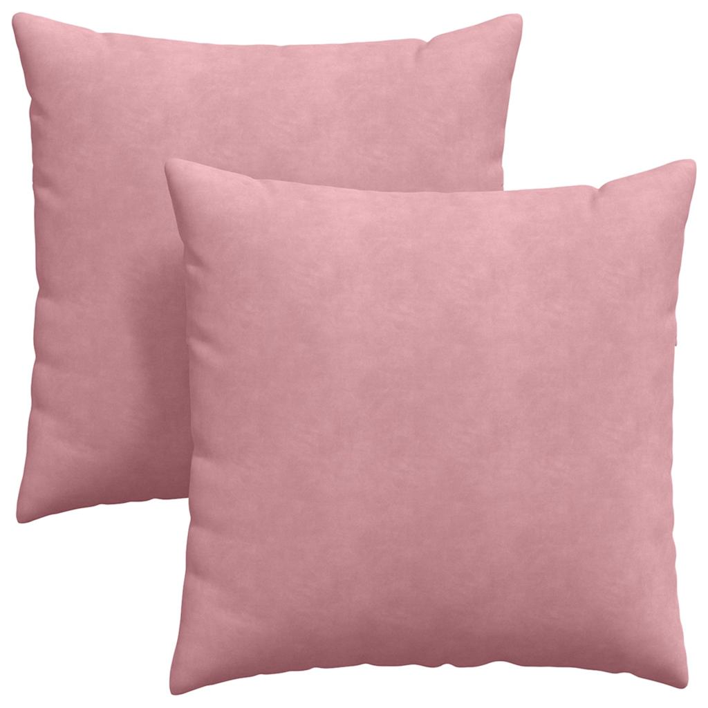 Jastučići za sofu 2 pcs Ružičasta 60 x 60 cm Kordura tekstil