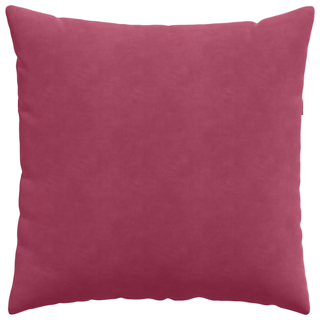 Jastučići za sofu 2 pcs Vinska crvena 60 x 60 cm