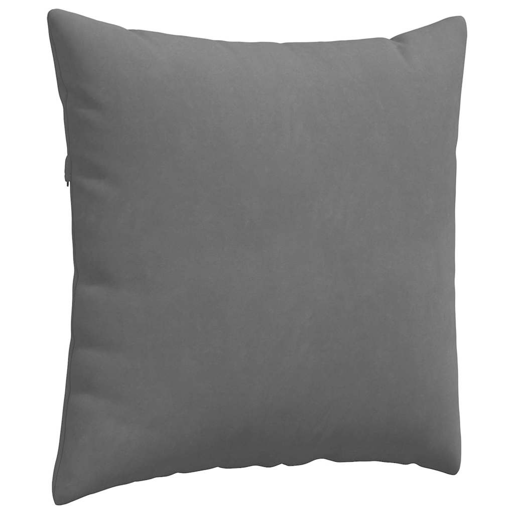 Jastučići za sofu 2 pcs Tamno siva 60 x 60 cm tkanina