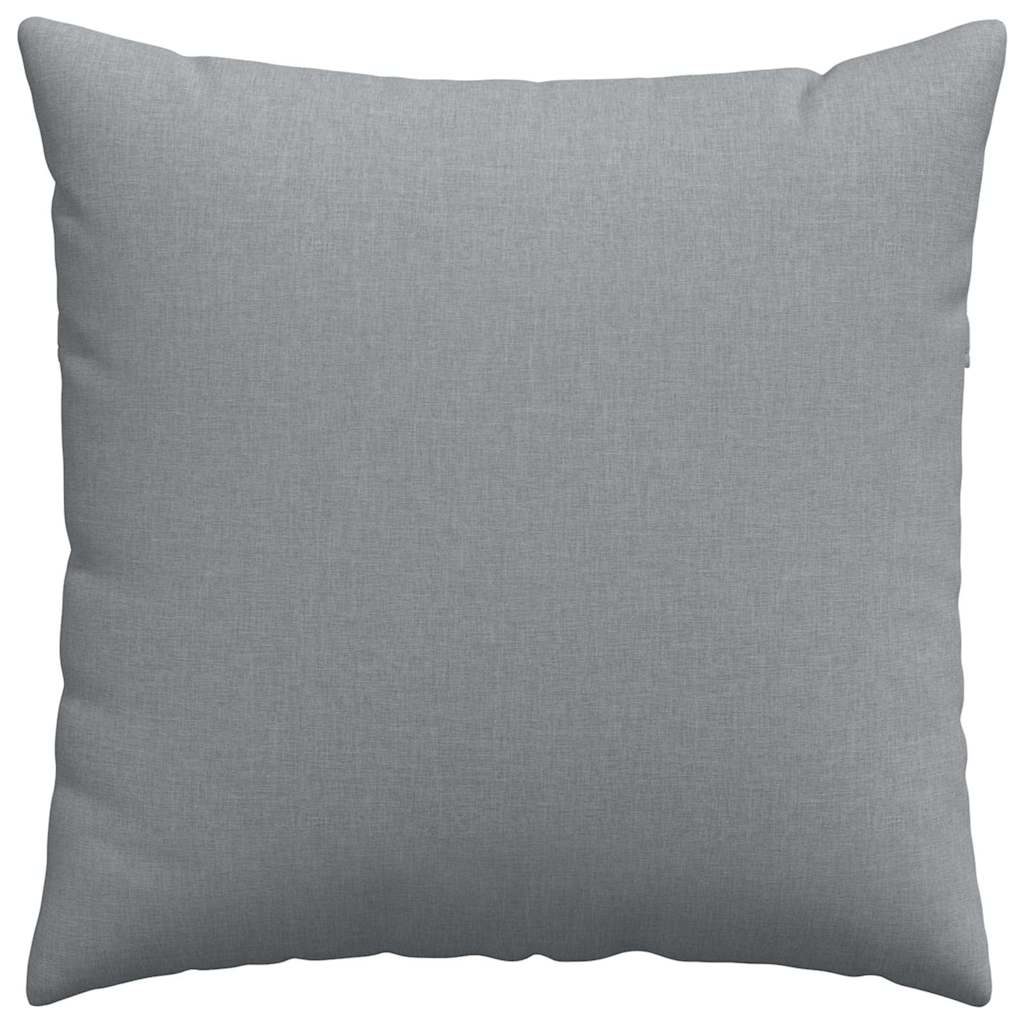 Jastučići za sofu 2 pcs Svijetlo siva 80 x 80 cm tkanina