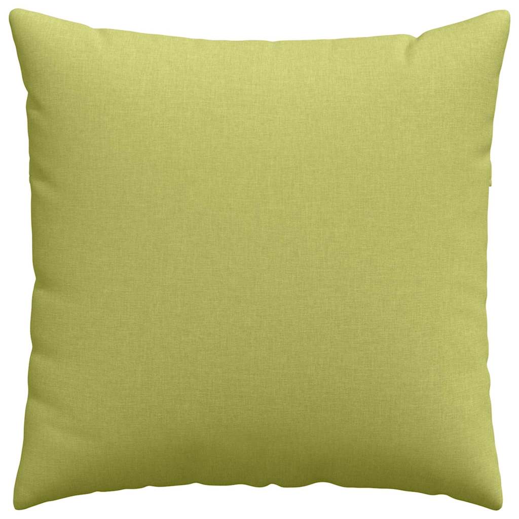 Jastučići za sofu 2 pcs Svijetlo zelena 80 x 80 cm tkanina