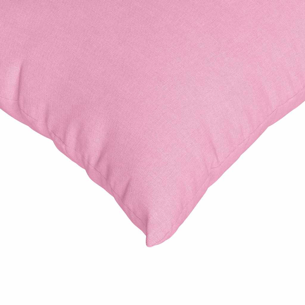 Jastučići za sofu 2 pcs Ružičasta 80 x 80 cm tkanina