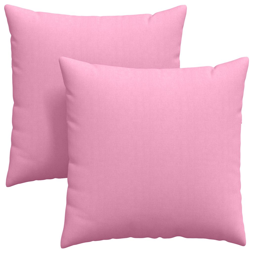 Jastučići za sofu 2 pcs Ružičasta 80 x 80 cm tkanina