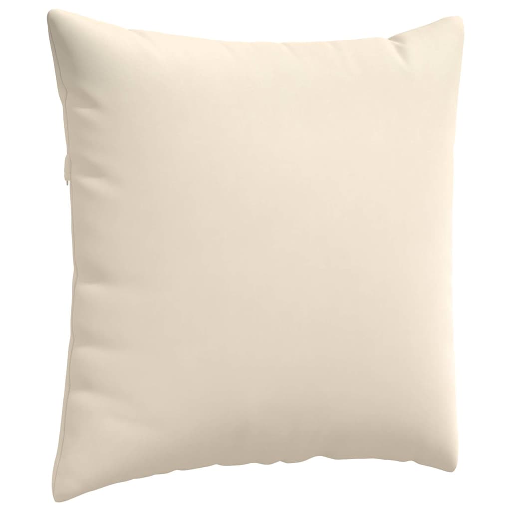 Jastučići za sofu 2 pcs Bež 80 x 80 cm tkanina