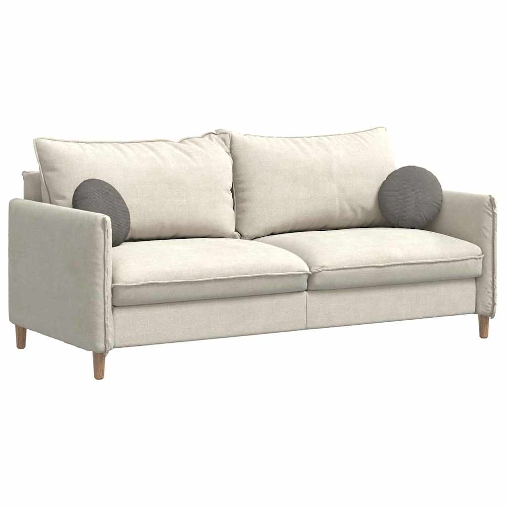 Jastučići za sjedenje 2 pcs Svijetlo siva Ø30 x 13 cm