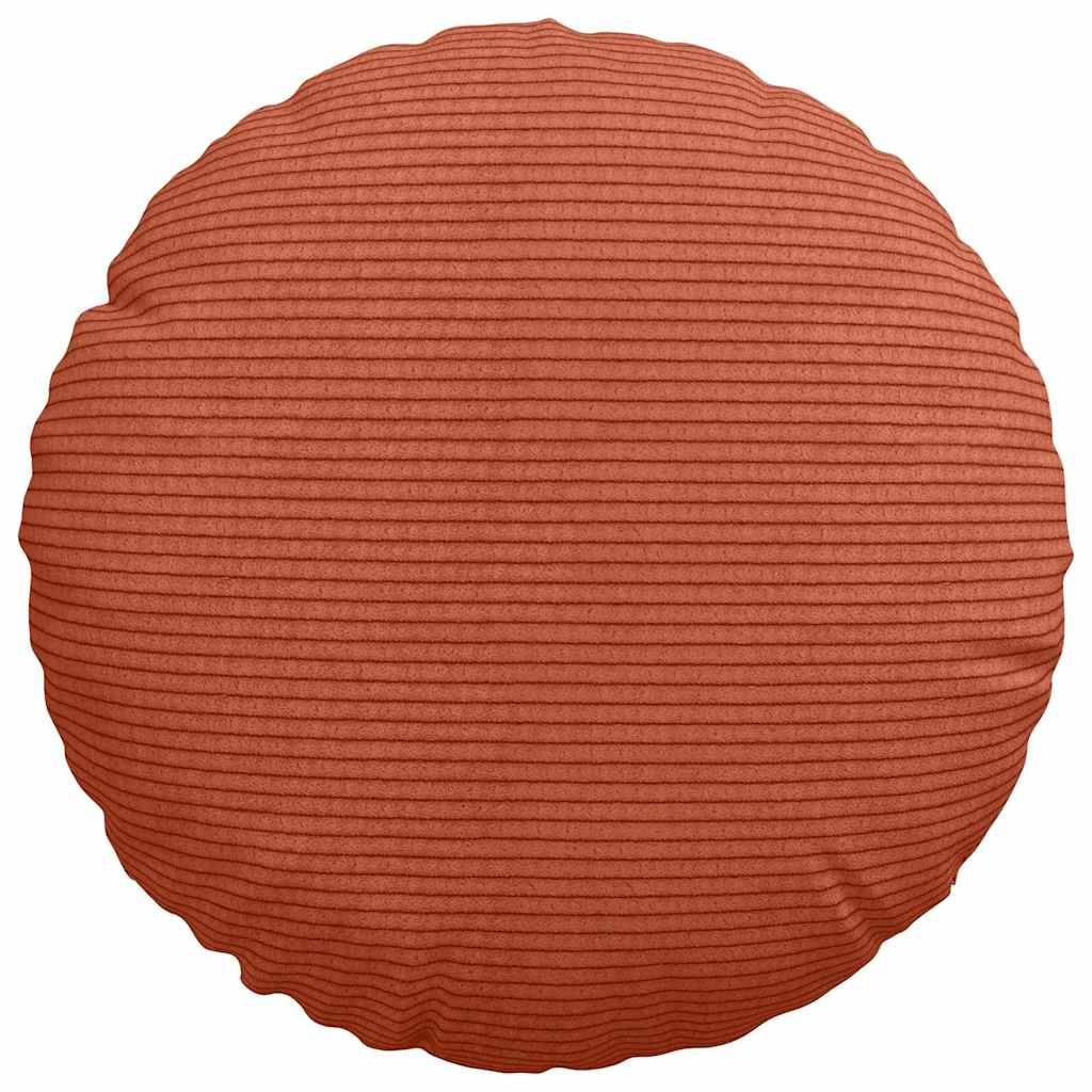 Jastučići za sjedenje 2 pcs Crvena narančasta Ø30 x 13 cm