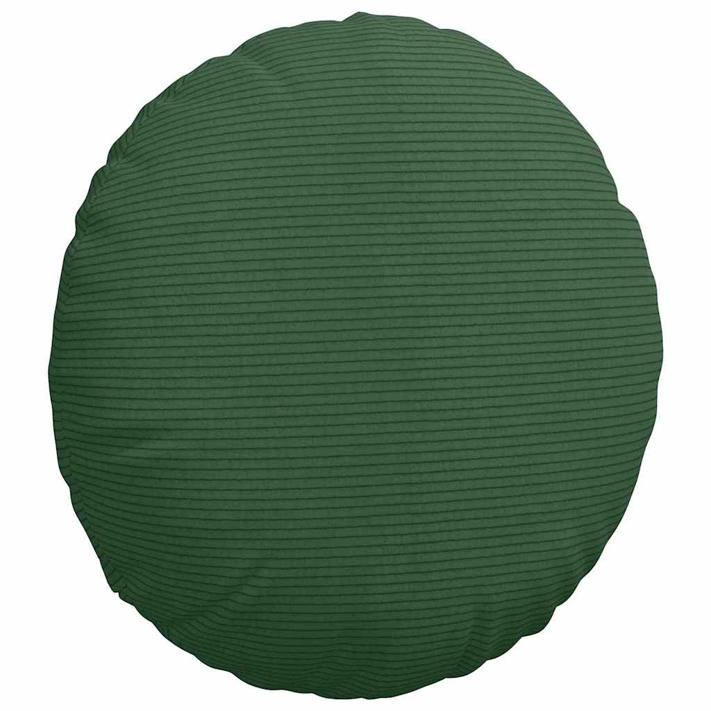 Jastučići za sjedenje 2 pcs Tamnozelena Ø 40 cm Kordura tekstil