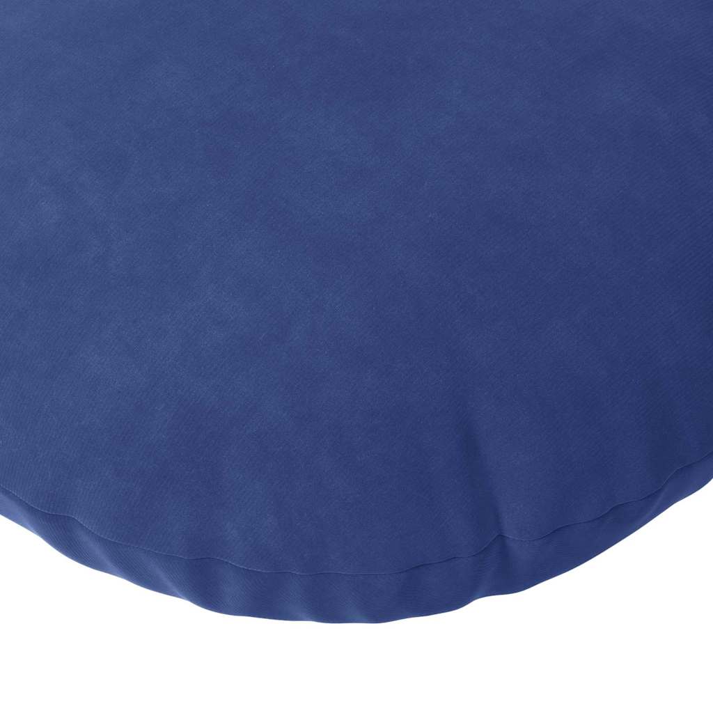 Jastučići za sjedenje 2 pcs Policijska plava Ø50 x 19 cm Baršun