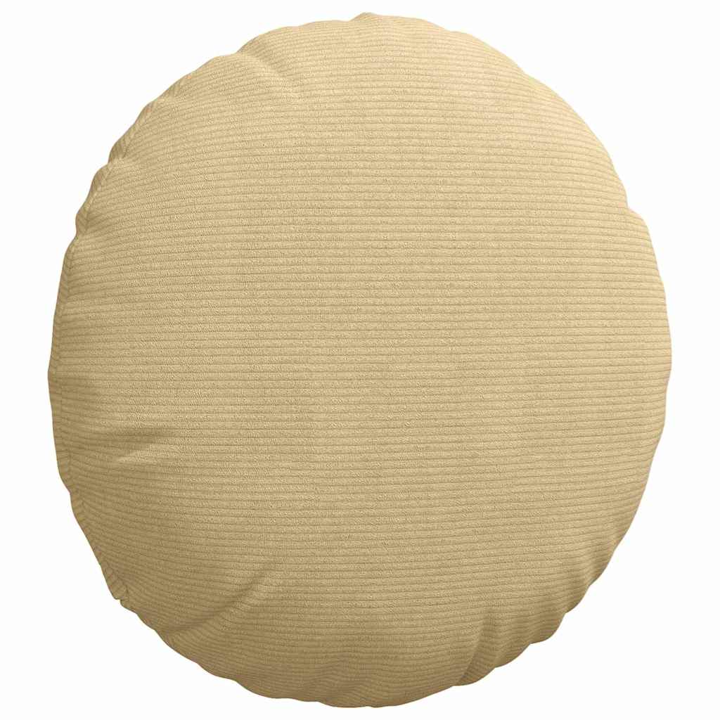 Jastučići za sjedenje 2 pcs Siva zelena Ø50 x 19 cm