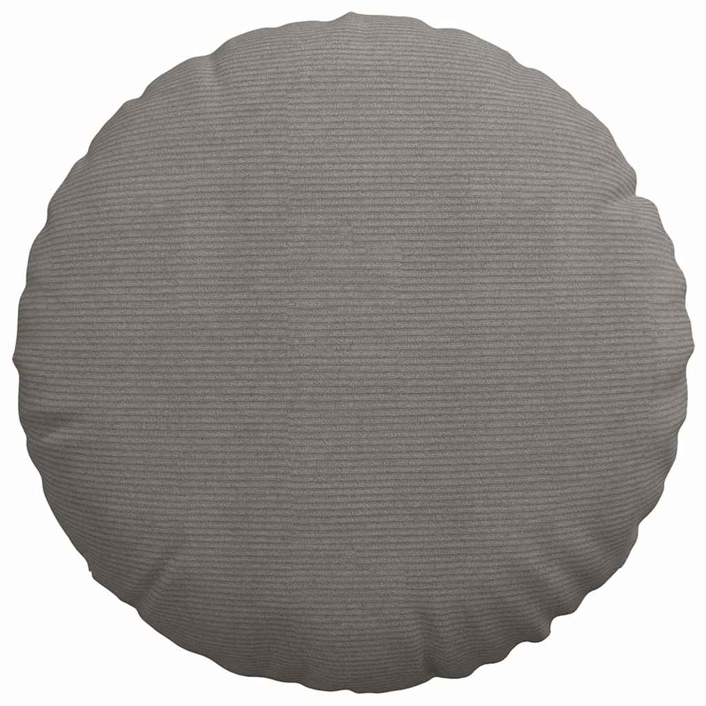 Jastučići za sjedenje 2 pcs Svijetlo siva Ø60 x 21 cm