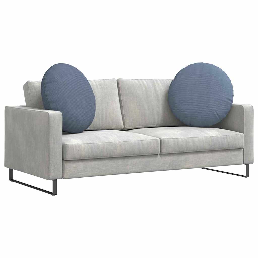 Jastučići za sjedenje 2 pcs Plava Ø60 x 21 cm Kordura tekstil