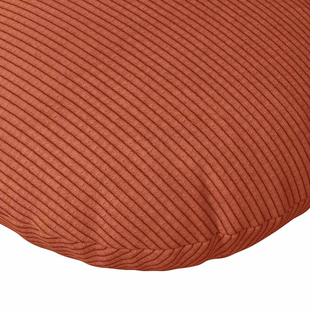 Jastučići za sjedenje 2 pcs Crvena narančasta Ø60 x 21 cm