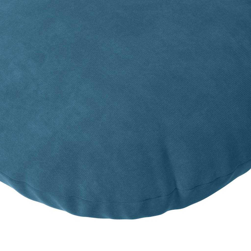 Jastučići za sjedenje 2 pcs Plava Ø 80 x 29 cm Baršun