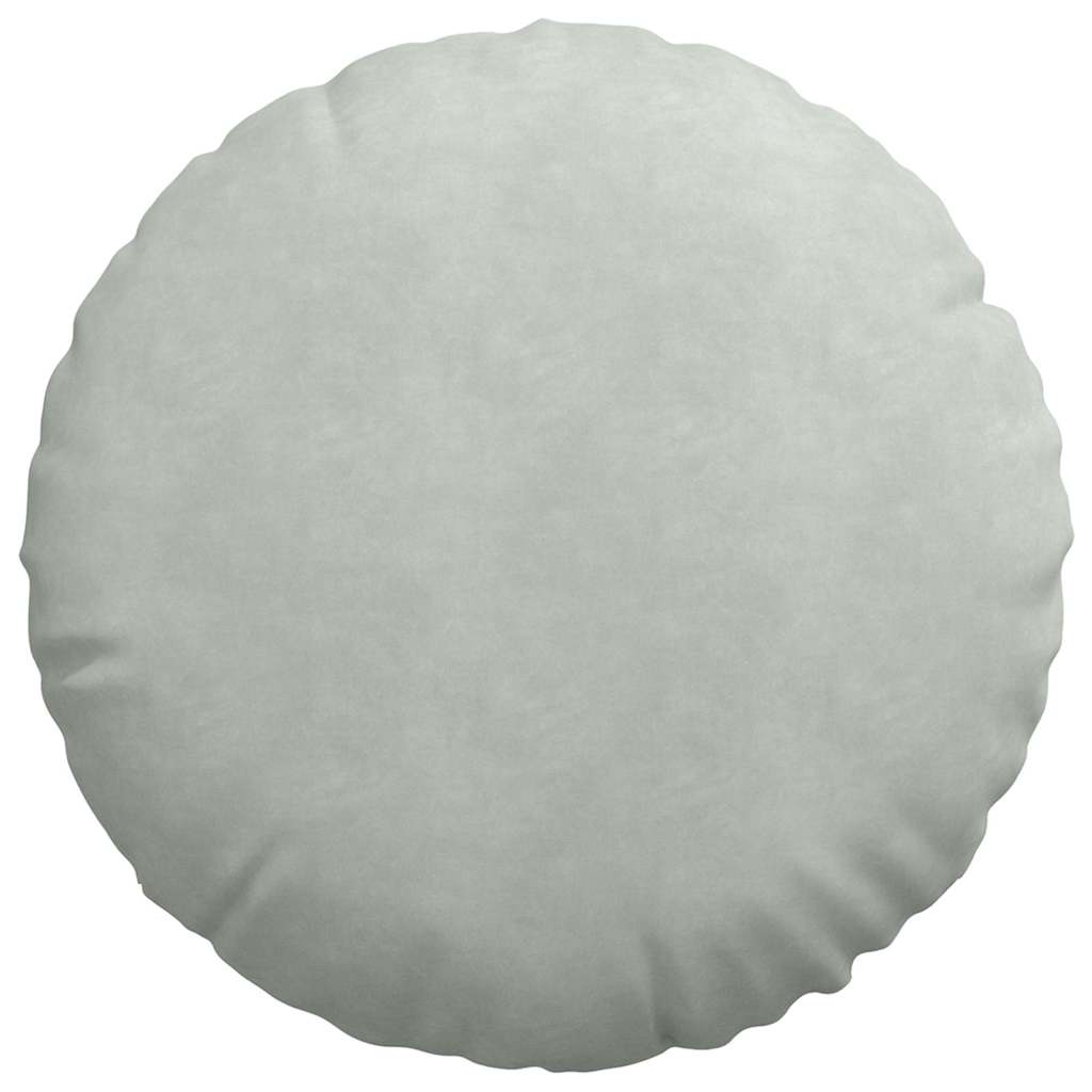 Jastučići za sjedenje 2 pcs Svijetlo siva Ø 40 x 13 cm Baršun