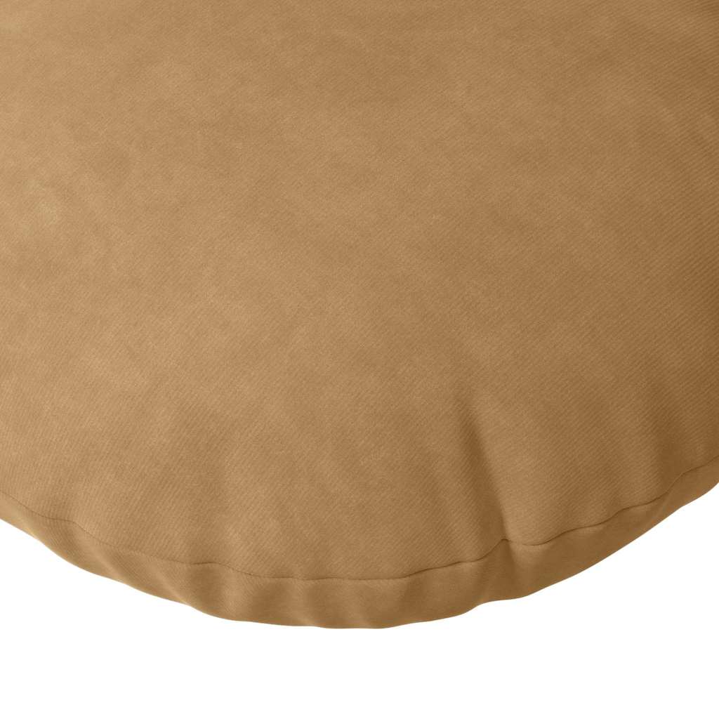 Jastučići za sjedenje 2 pcs Smeđa Ø 80 x 29 cm Baršun
