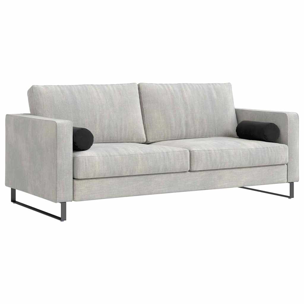 Valjkasti jastučići 2 pcs Crna Ø 15 x 40 cm Kordura tekstil