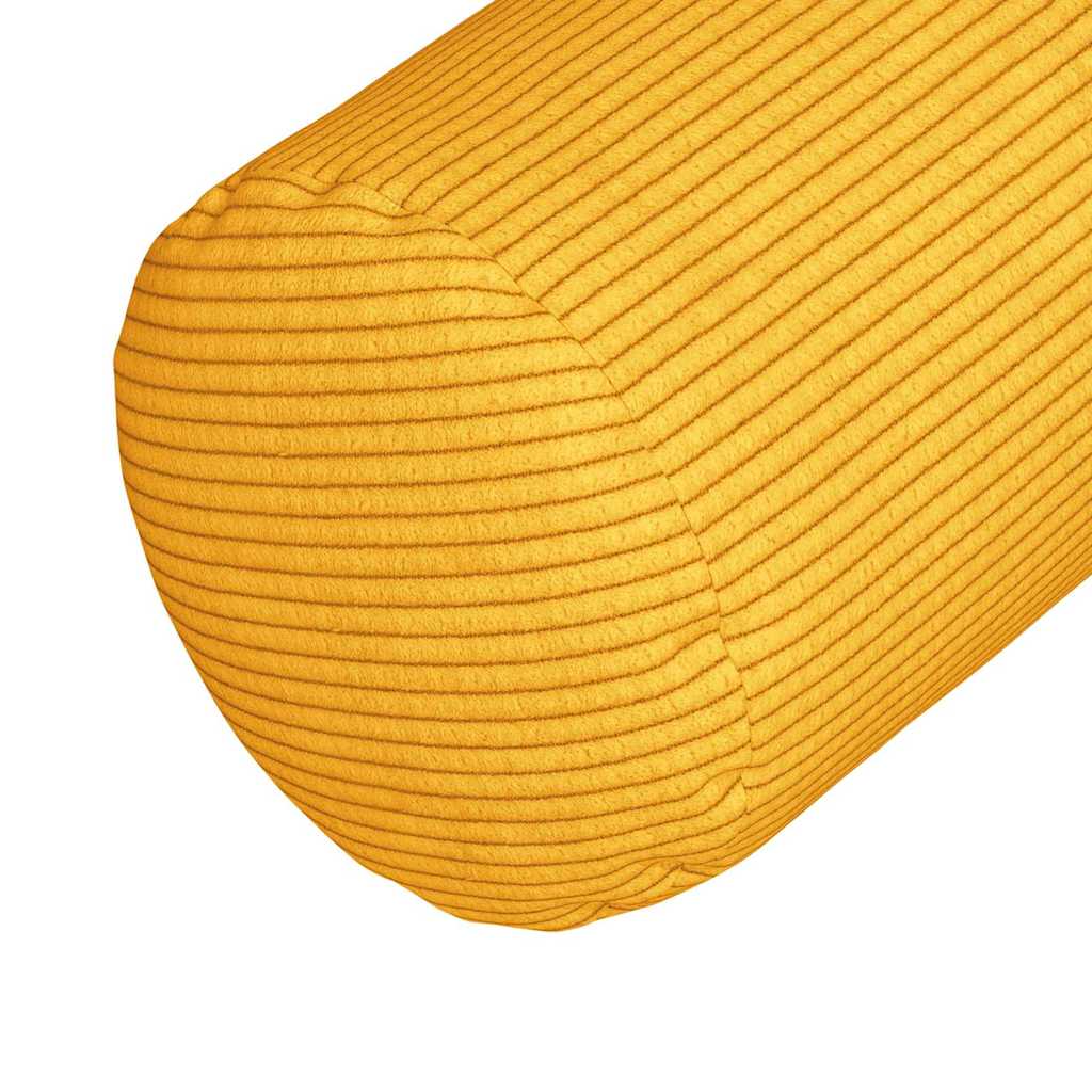 Valjkasti jastučići 2 pcs Svijetlo žuta Ø 15 x 40 cm