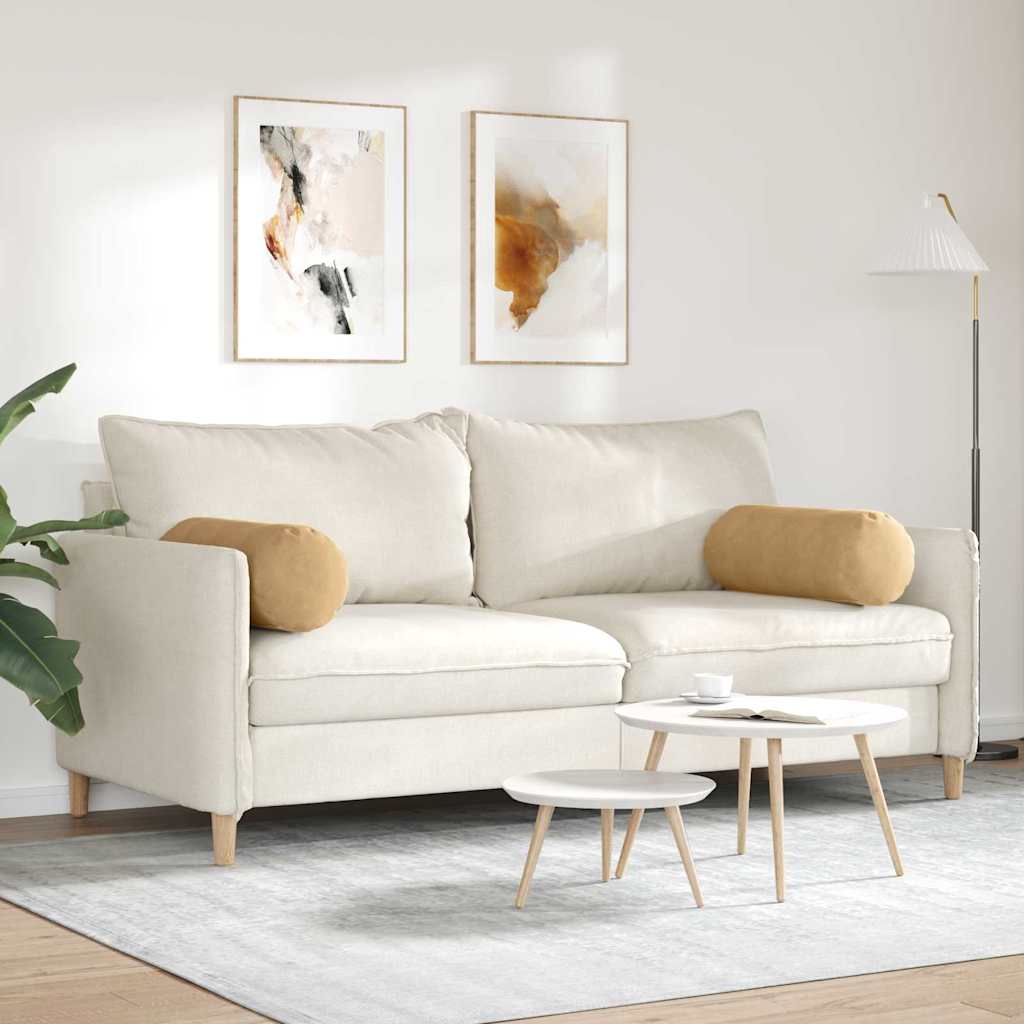 Valjkasti jastučići 2 pcs Smeđa Ø 25 x 70 cm Kordura tekstil