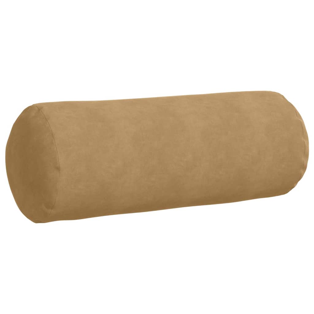 Valjkasti jastučići 2 pcs Smeđa Ø 25 x 70 cm Kordura tekstil