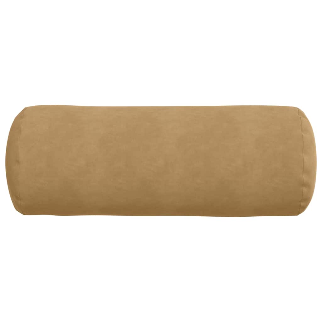 Valjkasti jastučići 2 pcs Smeđa Ø 25 x 70 cm Kordura tekstil