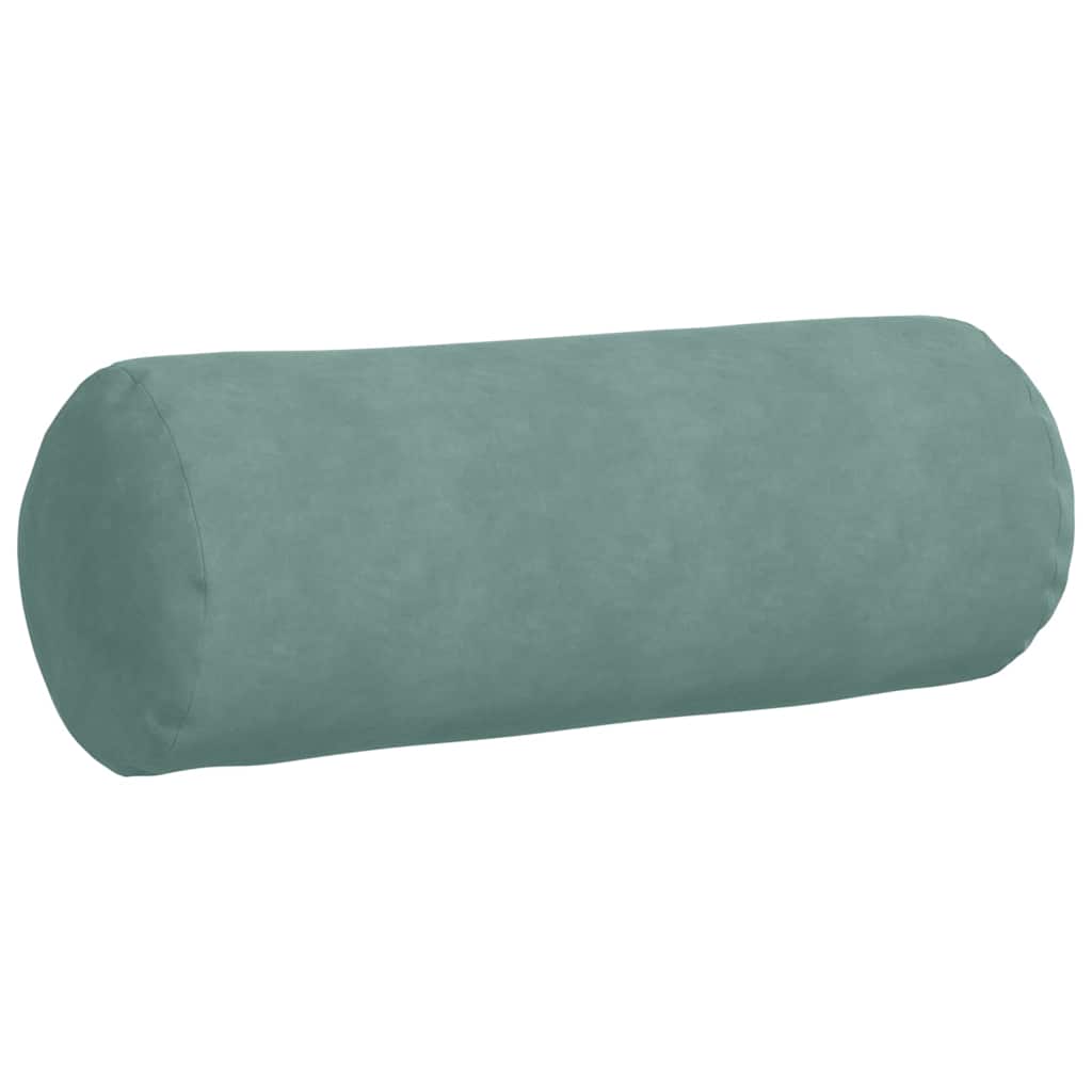 Valjkasti jastučići 2 pcs Morska zelena Ø 25 x 70 cm