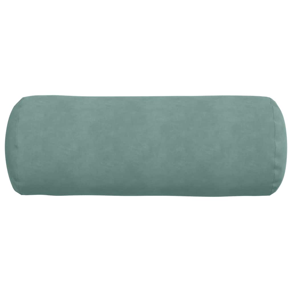 Valjkasti jastučići 2 pcs Morska zelena Ø 25 x 70 cm