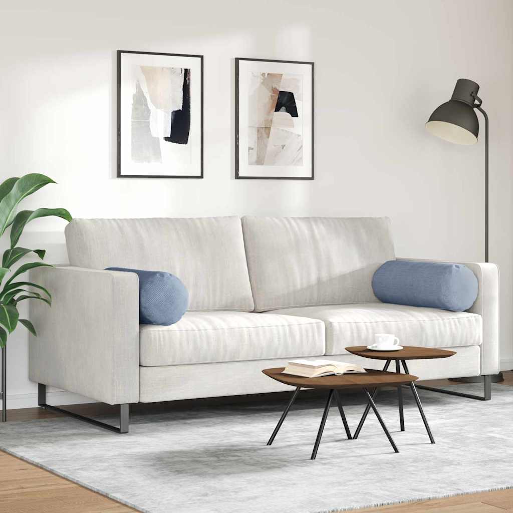 Valjkasti jastučići 2 pcs Plava Ø 25 x 70 cm Kordura tekstil