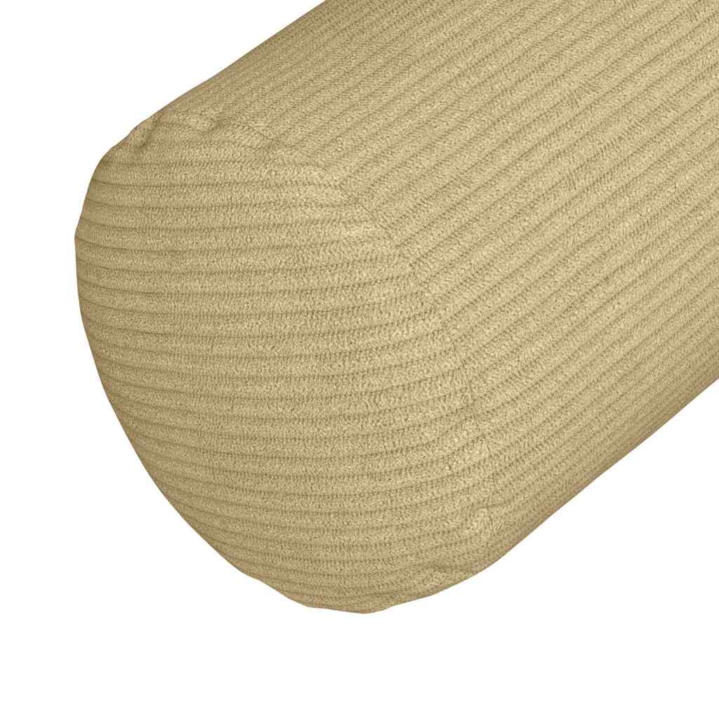 Valjkasti jastučići 2 pcs Siva zelena Ø 25 x 70 cm