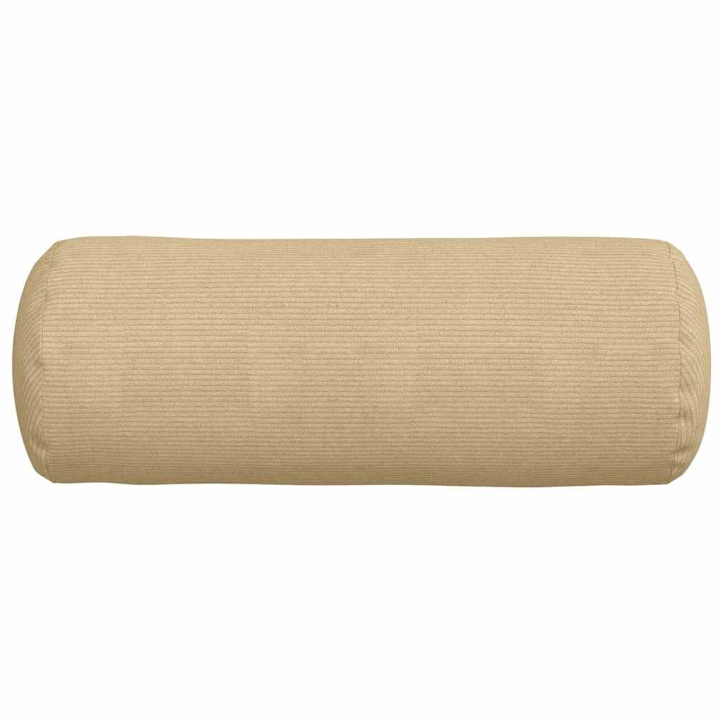 Valjkasti jastučići 2 pcs Siva zelena Ø 25 x 70 cm