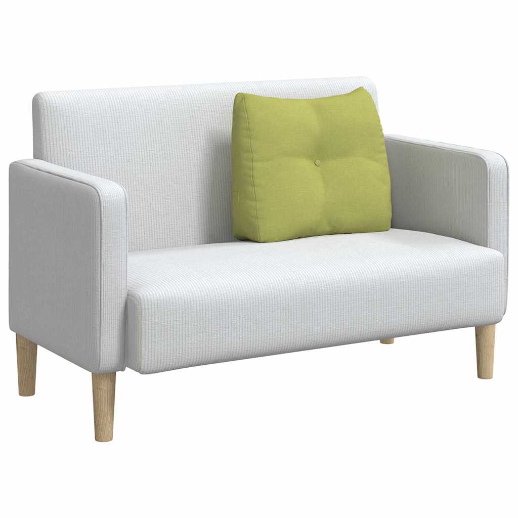 Jastuk za leđa Svijetlo zelena 60 x 24 x 50 cm tkanina