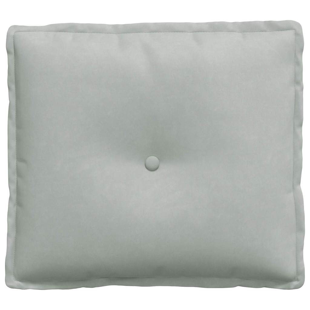 Jastuk za leđa Svijetlo siva 50 x 45 cm Kordura tekstil