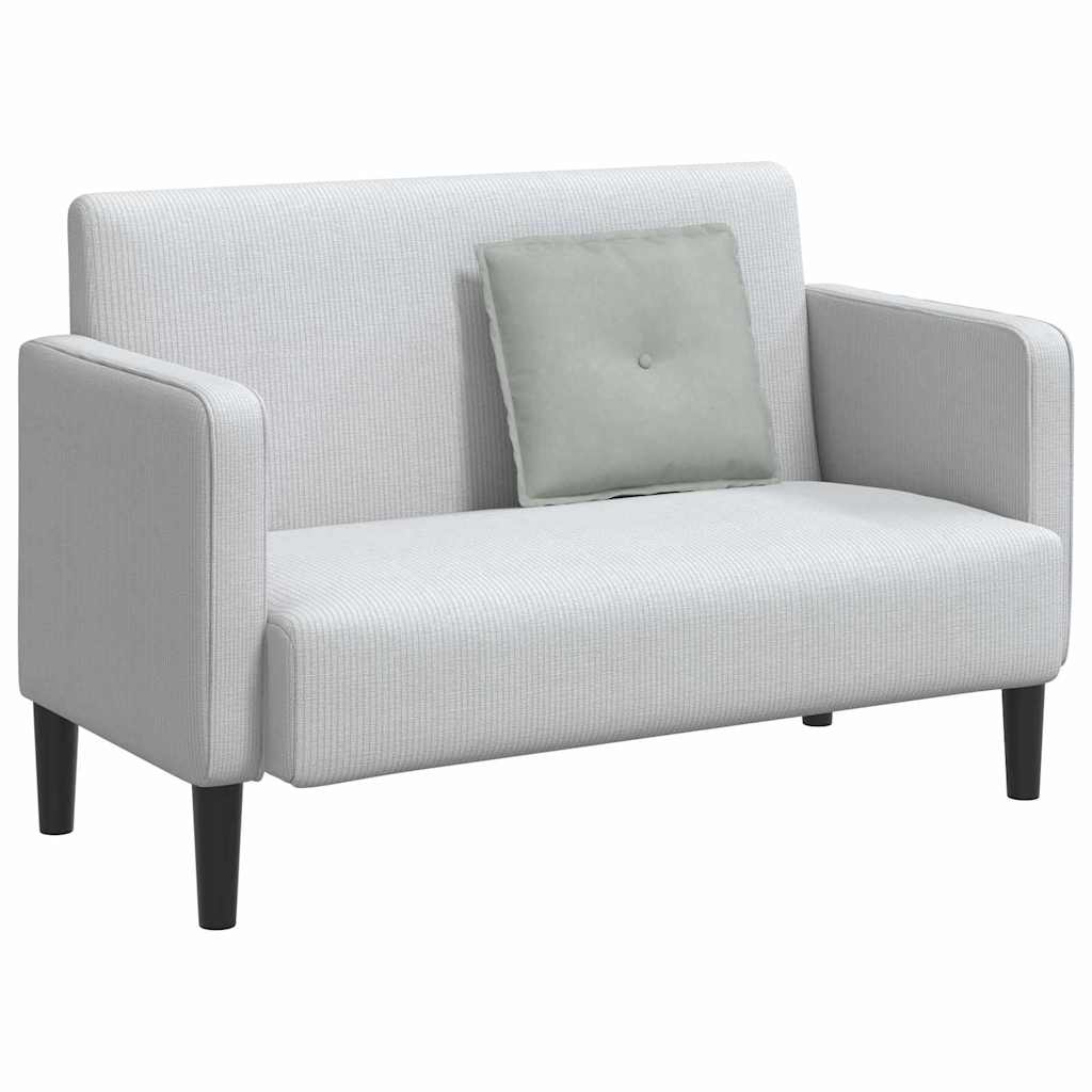 Jastuk za leđa Svijetlo siva 50 x 45 cm Kordura tekstil