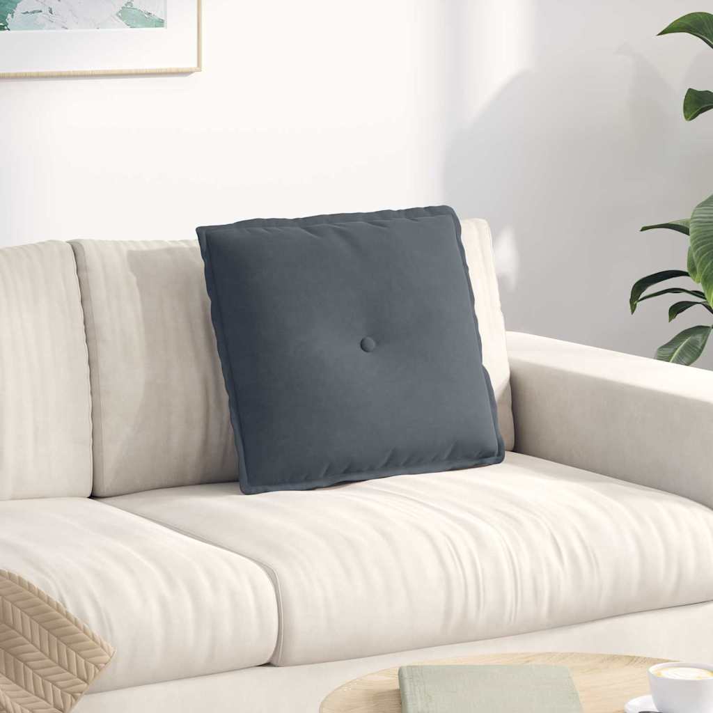 Jastuk za leđa Tamno siva 50 x 45 cm Kordura tekstil