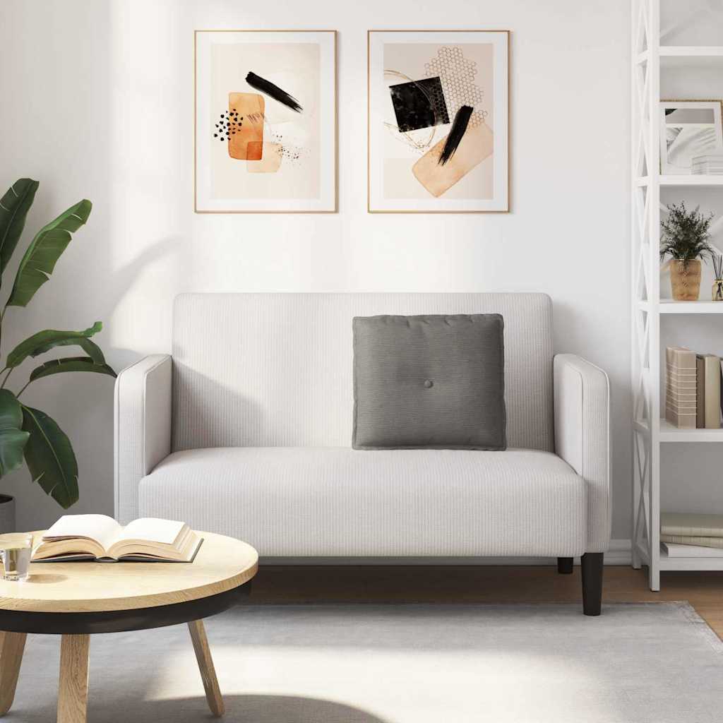 Jastuk za leđa Svijetlo siva 50 x 45 cm Kordura tekstil