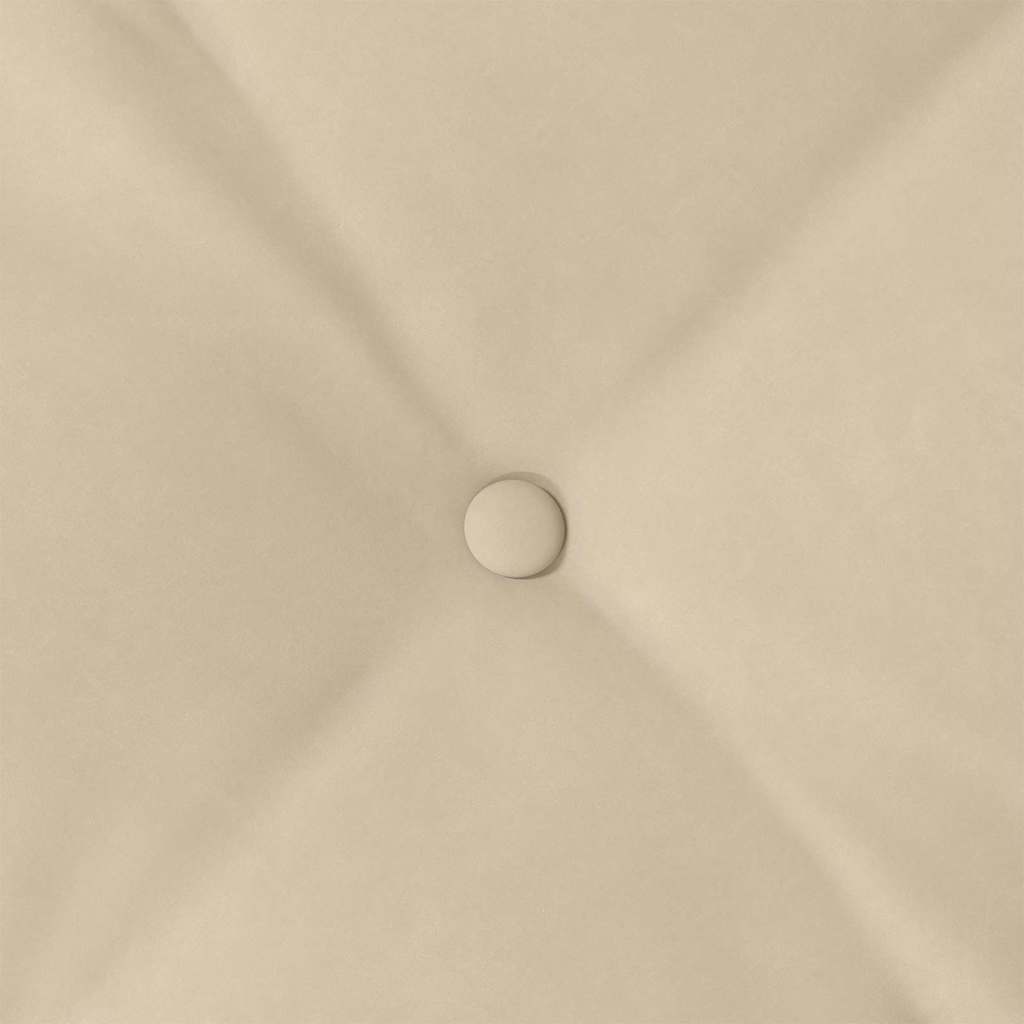 Jastuk za leđa Krema 60 x 50 cm Mikrofiber tkanina