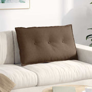 Jastuk za leđa Smeđa 80 x 19 x 50 cm tkanina