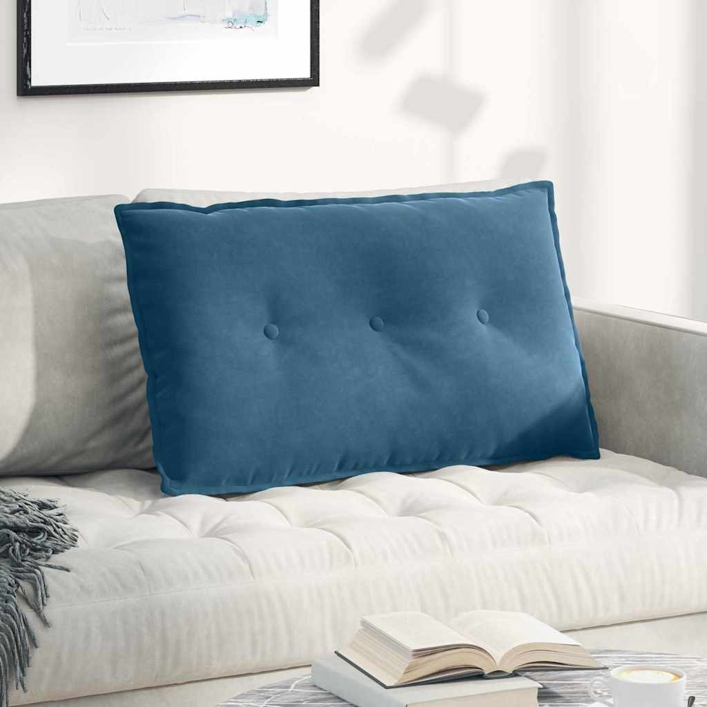 Jastuk za leđa Plava 80 x 50 cm Kordura tekstil