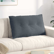 Jastuk za leđa Tamno siva 80 x 50 cm Kordura tekstil