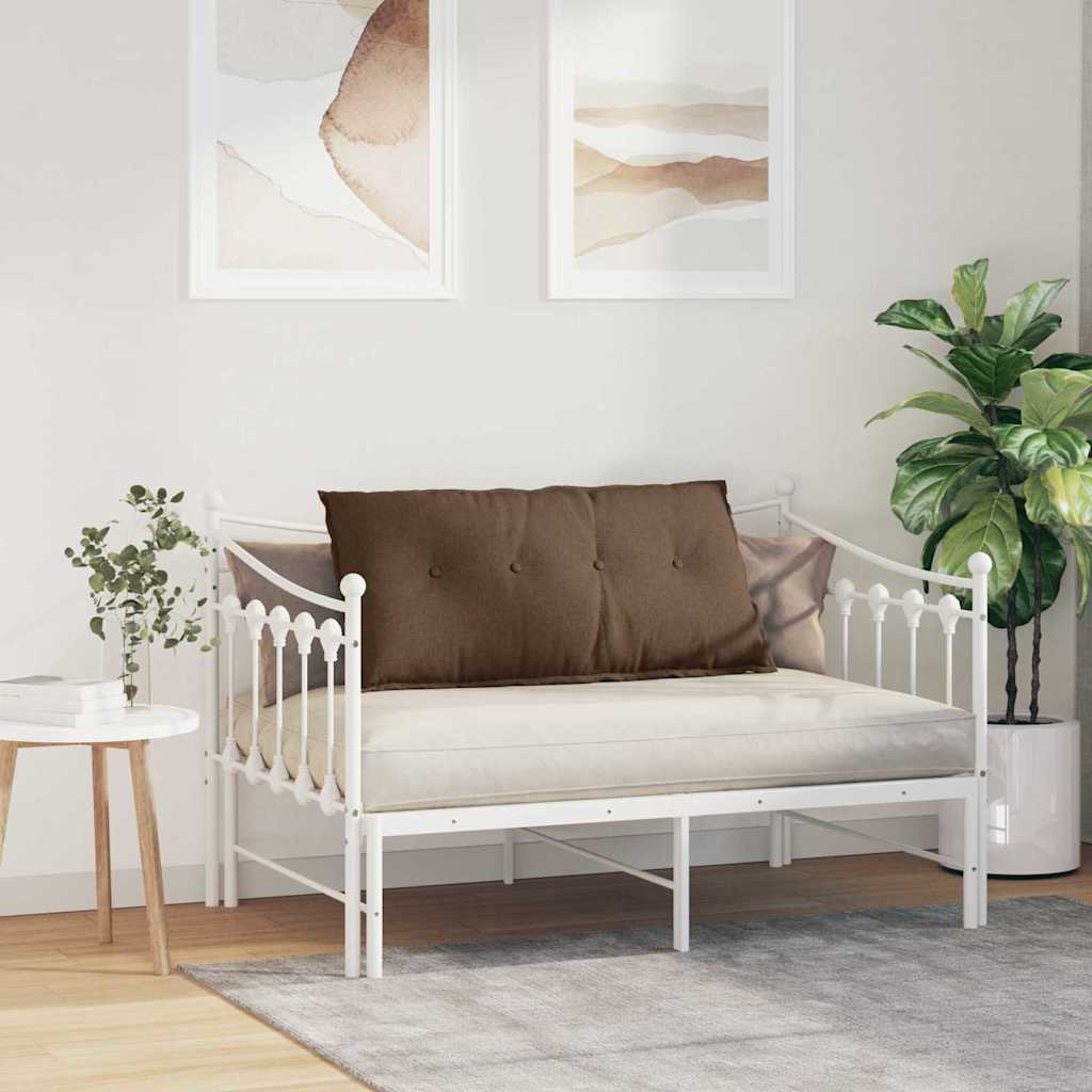 Jastuk za leđa Smeđa 100 x 19 x 50 cm tkanina