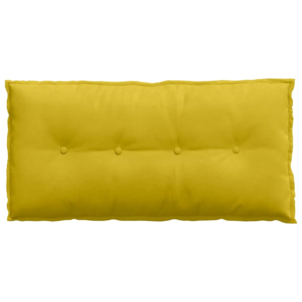 Jastuk za leđa Žuta 100 x 50 cm Kordura tekstil