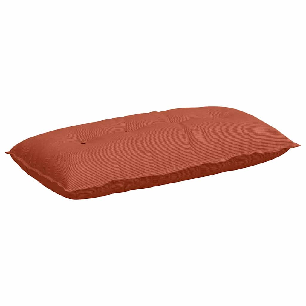 Jastuk za leđa Crvena narančasta 100 x 50 cm Kordura tekstil